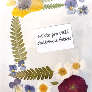 Květinový fotorámeček
