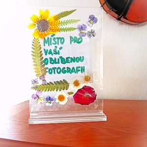 Květinový fotorámeček